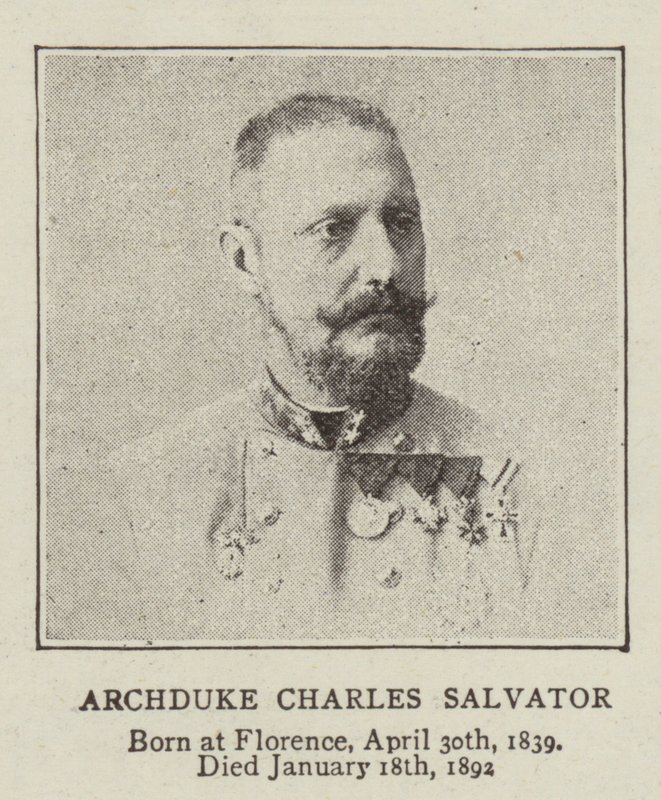 Arcyksiążę Karol Salvator autorstwa English Photographer