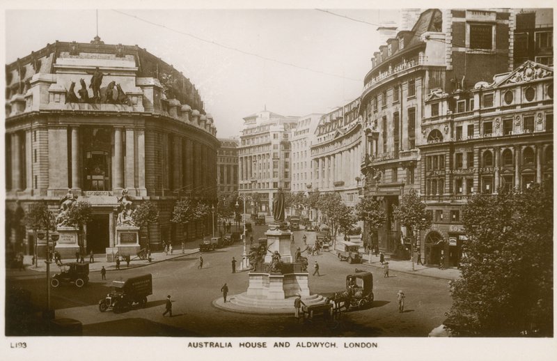 Australia House i Aldwych, Londyn autorstwa English Photographer