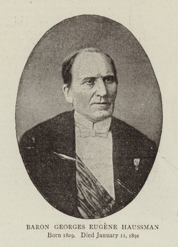 Baron Georges Eugeniusz Haussmann autorstwa English Photographer