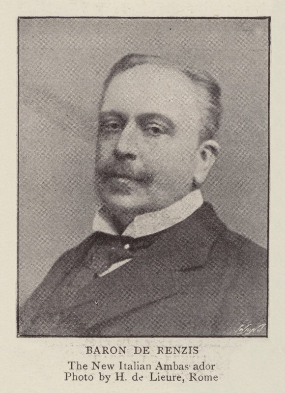Baron de Renzis autorstwa English Photographer