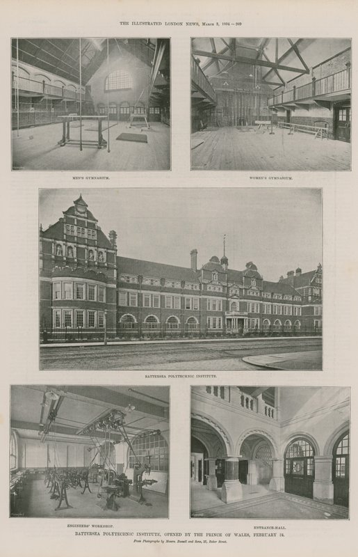 Battersea Polytechnic Institute autorstwa English Photographer