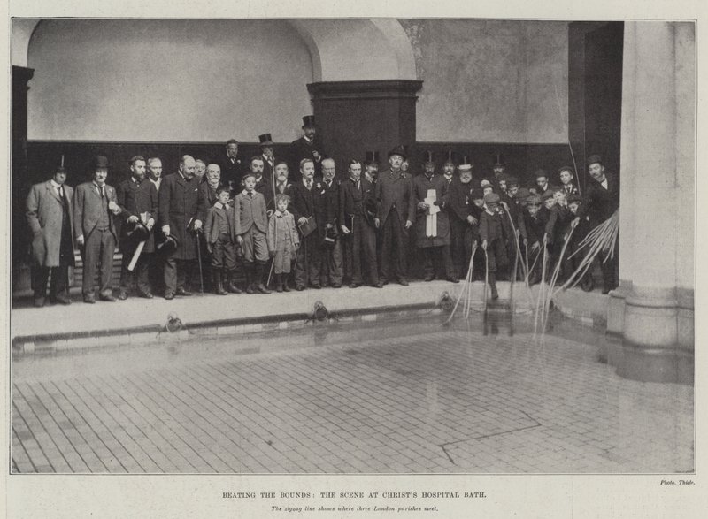 Pokonać granice, scena w szpitalu Christs Bath autorstwa English Photographer
