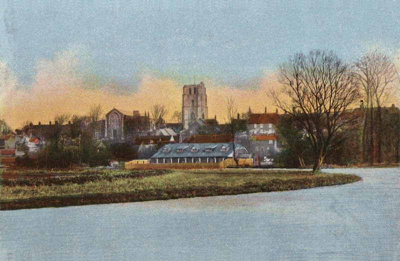 Beccles, z rzeki autorstwa English Photographer