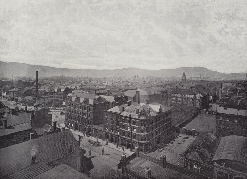 Belfast, panoramiczny widok autorstwa English Photographer