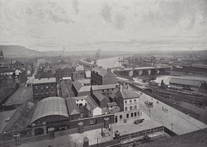 Belfast, panoramiczny widok autorstwa English Photographer