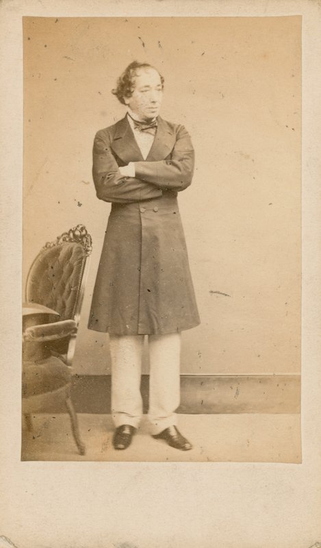 Benjamin disraeli autorstwa English Photographer
