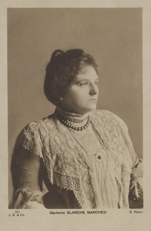 Blanche Marchesi, francuski mezzosopran autorstwa English Photographer