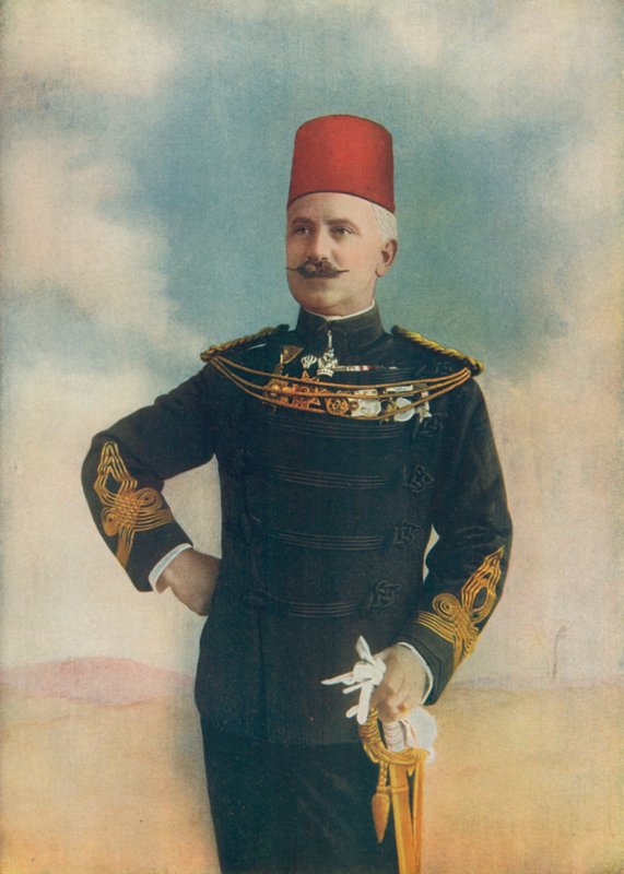 Brevet-pułkownik. Sir Francis Reginald Wingate. Generalny Gubernator Sudanu autorstwa English Photographer