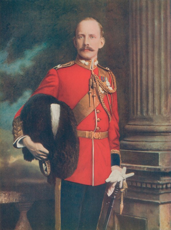 Brevet-Major Lord E.H. Cecil. Chief Staff Officer w Mafeking podczas oblężenia autorstwa English Photographer