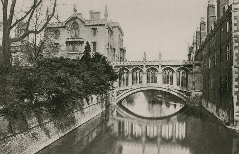 Most Westchnień, St Johns College, Cambridge autorstwa English Photographer