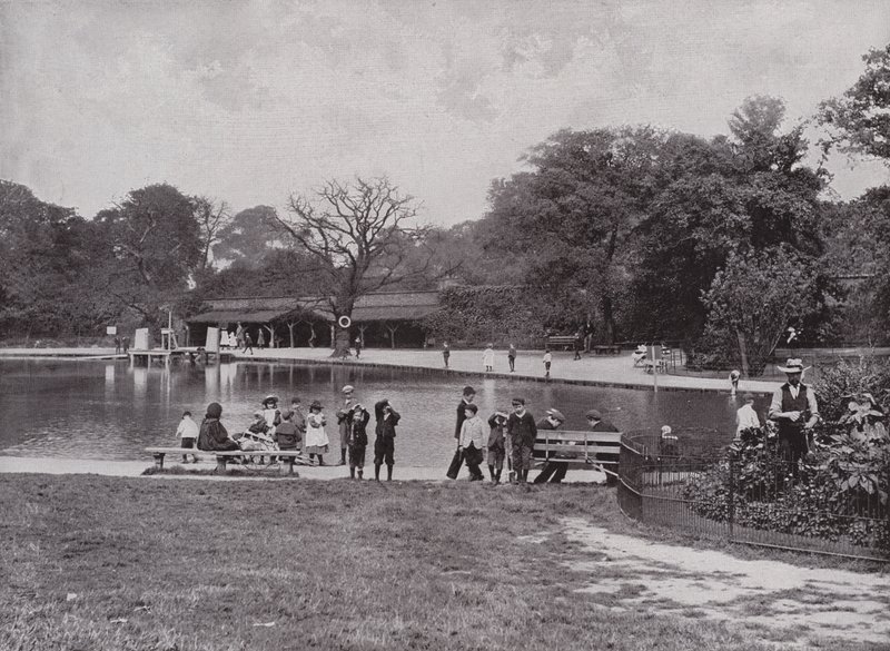Park Brockwella autorstwa English Photographer