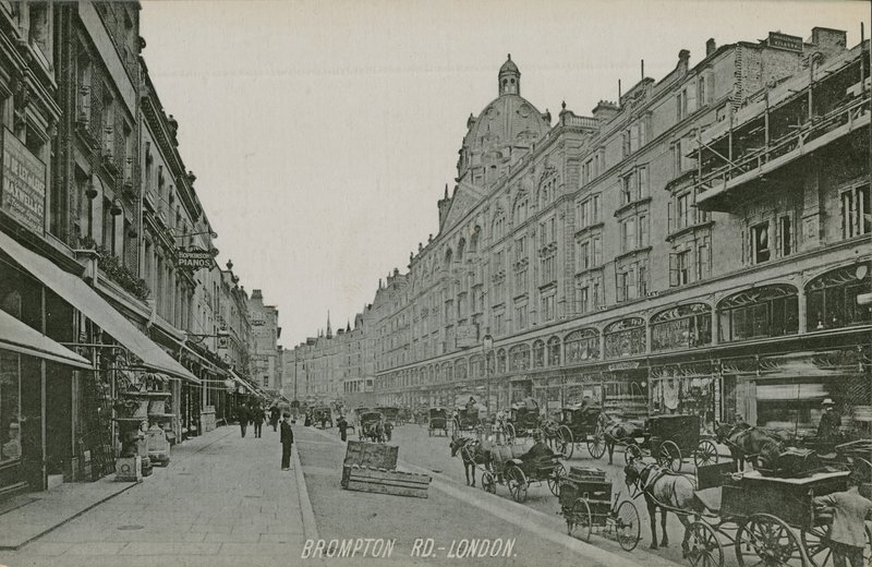 Brompton Road, Londyn autorstwa English Photographer