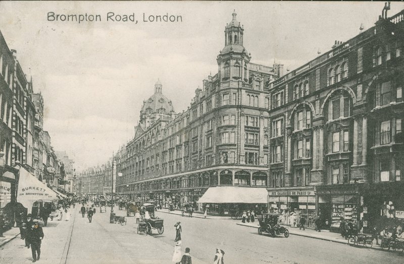 Brompton Road, Londyn autorstwa English Photographer