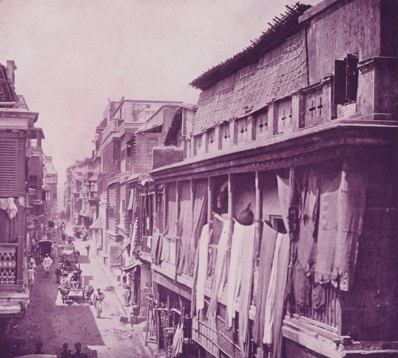 Burra Bazar, Kalkuta autorstwa English Photographer