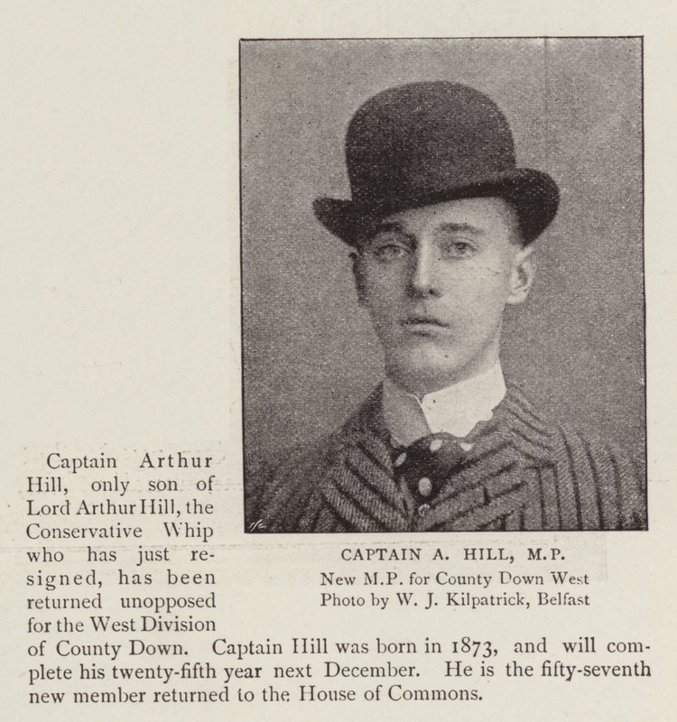 Captain A Hill, MP autorstwa English Photographer