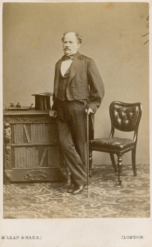 Kapitan Matthew Fontaine Maury, amerykański hydrograf autorstwa English Photographer