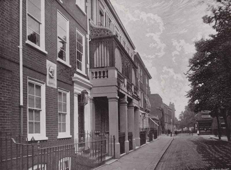 Carlyles House, Cheyne Row, Chelsea autorstwa English Photographer