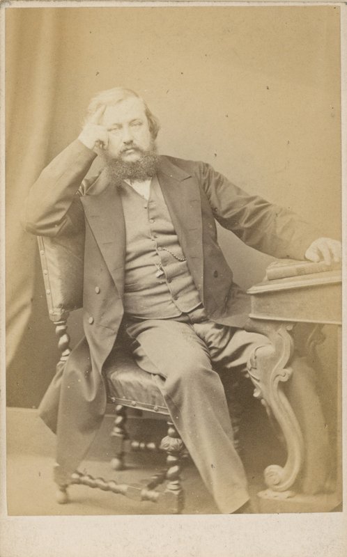 Charles William Shirley Brooks, redaktor Punch autorstwa English Photographer