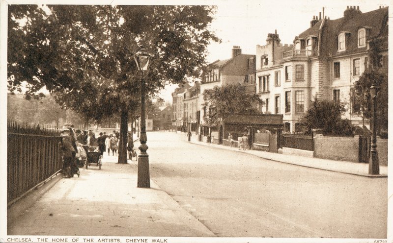 Cheyne Walk, Chelsea autorstwa English Photographer