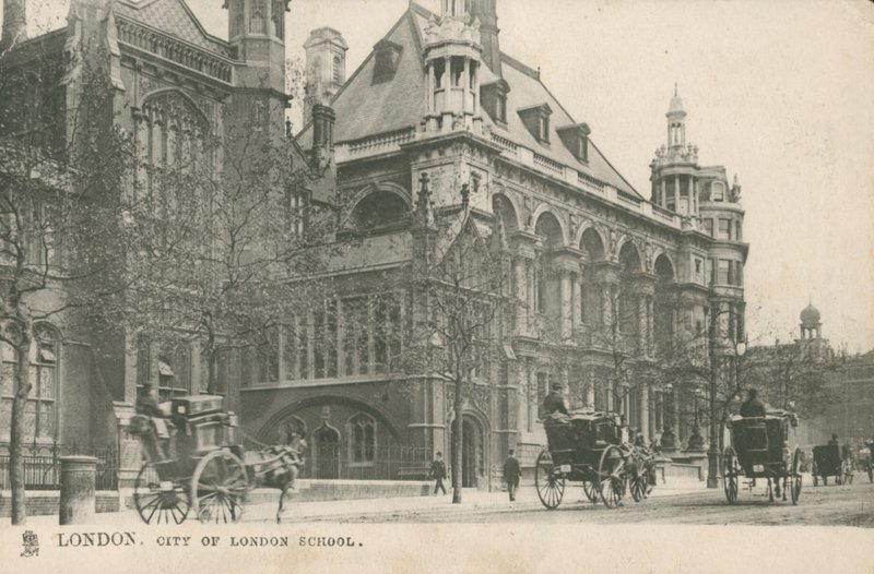 Szkoła City of London, Londyn autorstwa English Photographer
