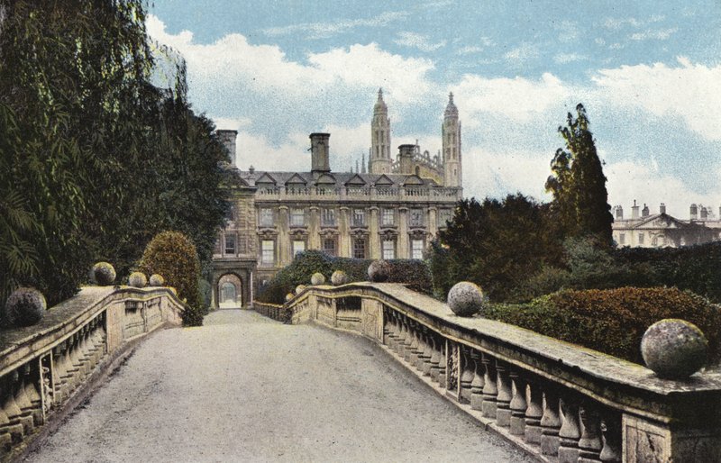 Clare College i Bridge autorstwa English Photographer