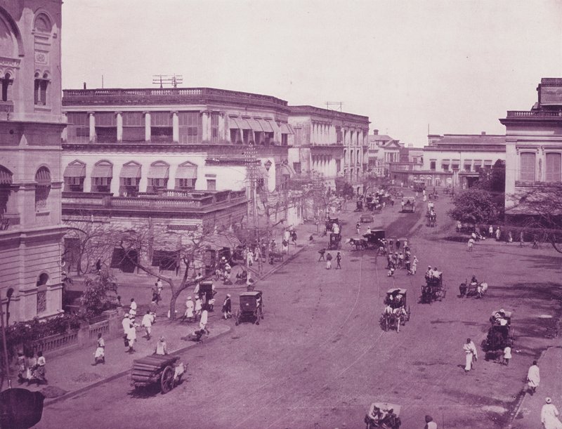 Clive Street, Kalkuta autorstwa English Photographer