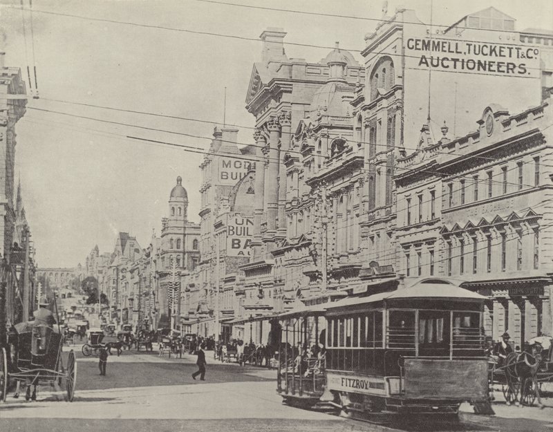 Collins Street, Melbourne autorstwa English Photographer
