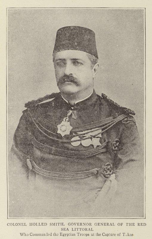 Pułkownik Holled Smith, gubernator generalny wybrzeża Morza Czerwonego autorstwa English Photographer