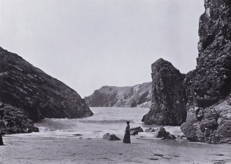 Kornwalia: Kynance Cove, Jaszczurka autorstwa English Photographer