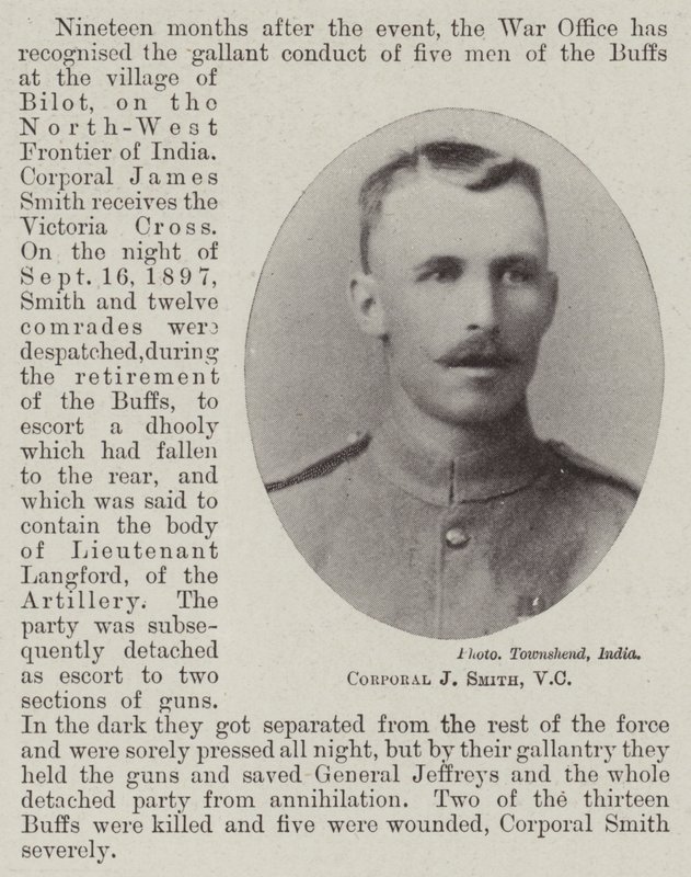 Kapral J. Smith, VC autorstwa English Photographer