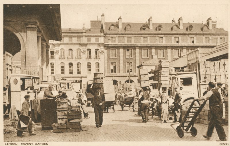 Covent Garden, Londyn autorstwa English Photographer