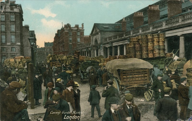 Covent Garden Market, Londyn autorstwa English Photographer