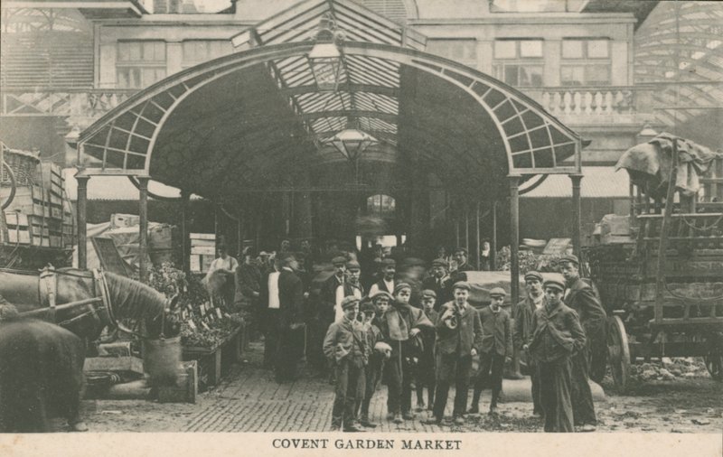 Covent Garden Market, Londyn autorstwa English Photographer