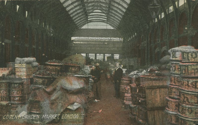 Covent Garden Market, Londyn autorstwa English Photographer