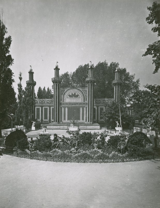Cremorne Gardens, Londyn: Świątynia fajerwerków autorstwa English Photographer