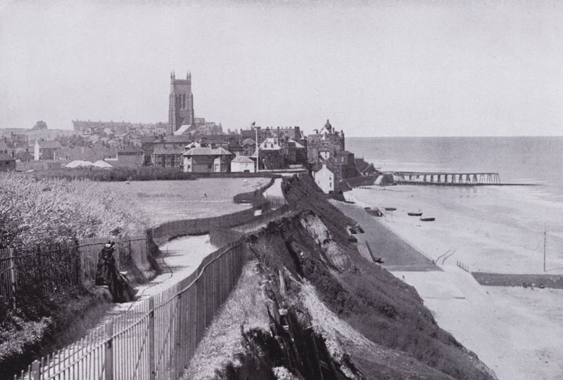 Cromer (zdjęcie czarno-białe) autorstwa English Photographer
