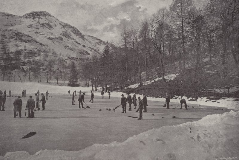 Curling w Birnam autorstwa English Photographer