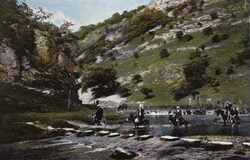 Dovedale, odskocznie autorstwa English Photographer