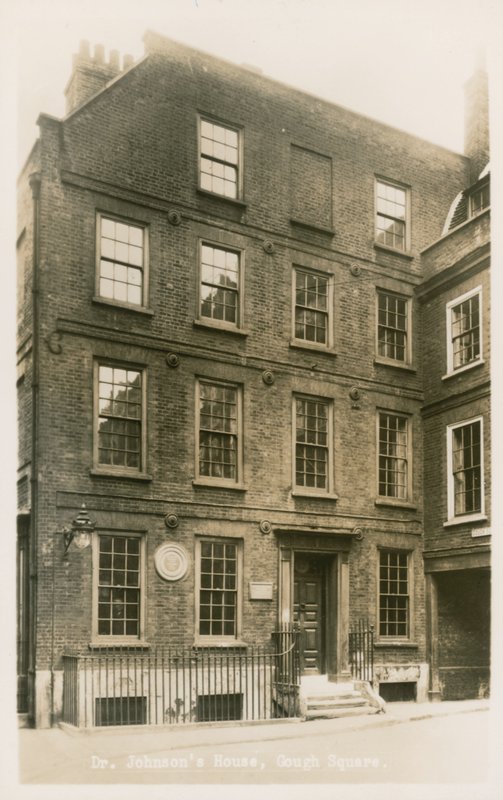 Dom Dr Johnsons, Gough Square, Londyn autorstwa English Photographer