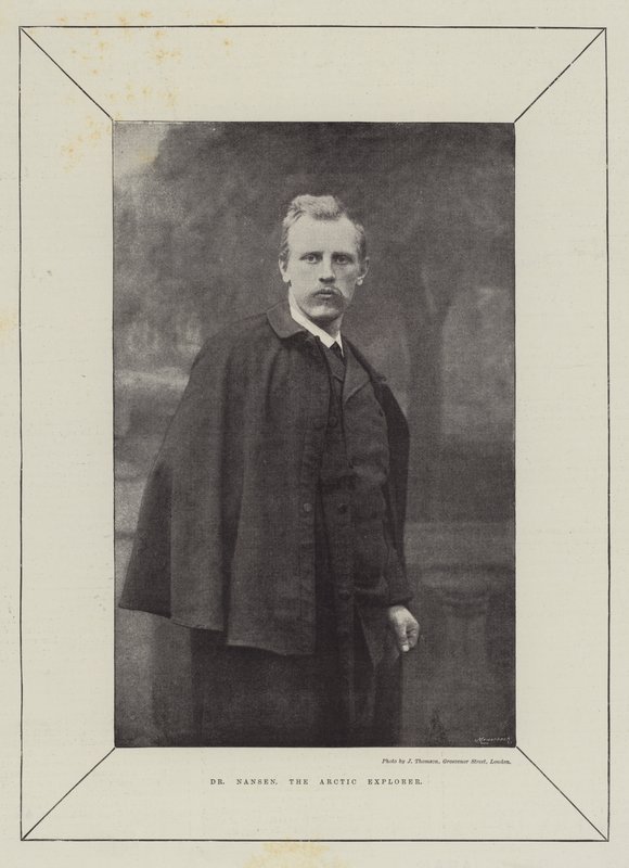 Dr Nansen, badacz Arktyki autorstwa English Photographer