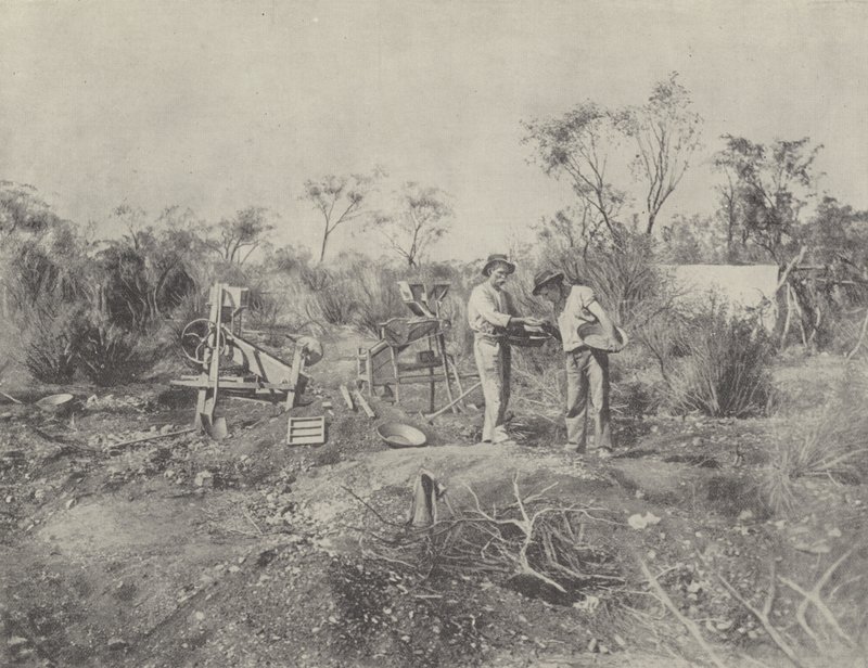 Dmuchanie na sucho w Coolgardie autorstwa English Photographer