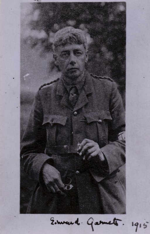 Edward Garnett, angielski pisarz, krytyk literacki i redaktor (zdjęcie czarno-białe) autorstwa English Photographer