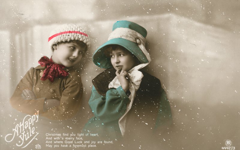 Pocztówka edwardiańska autorstwa English Photographer