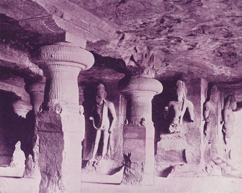 Jaskinie Elephanta, Bombaj autorstwa English Photographer