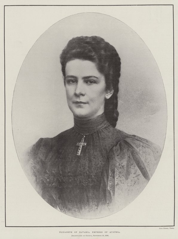 Elżbieta Bawarska, cesarzowa Austrii autorstwa English Photographer