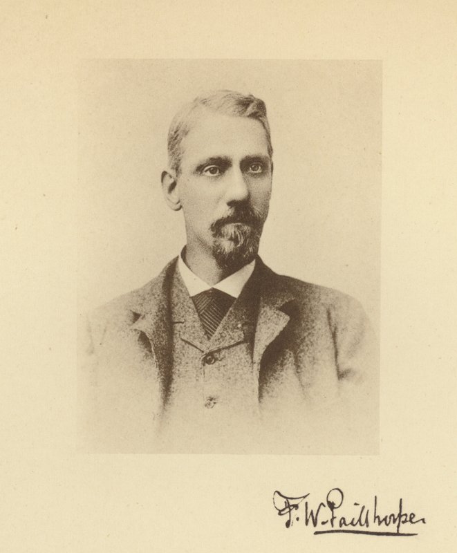 F W Pailthorpe (zdjęcie czarno-białe) autorstwa English Photographer