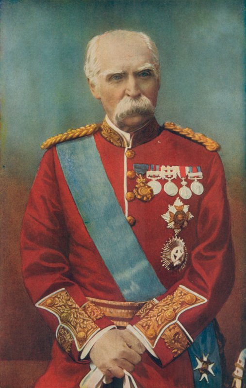 Marszałek polny Sir Donald Martin Stewart. Governor Royal Hospital, Chelsea autorstwa English Photographer