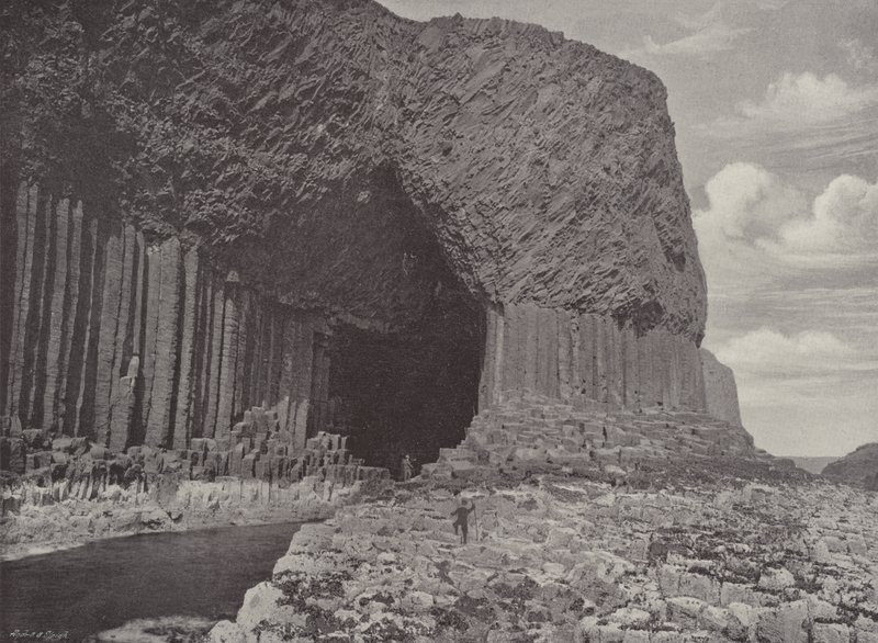 Jaskinia Fingals, Staffa autorstwa English Photographer