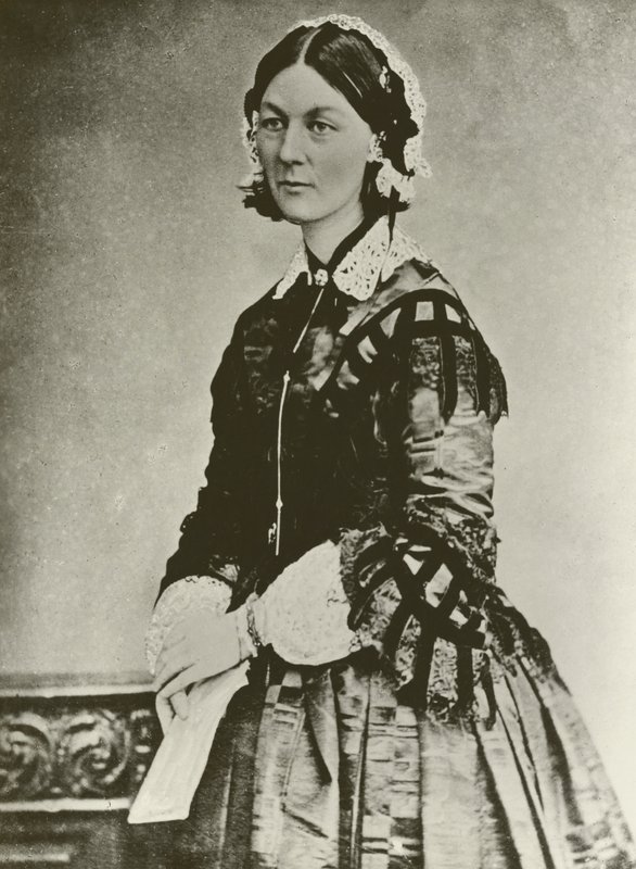 Florence Nightingale, brytyjska pionierka pielęgniarstwa autorstwa English Photographer