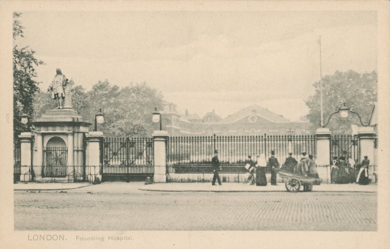 Szpital Foundling, Londyn autorstwa English Photographer